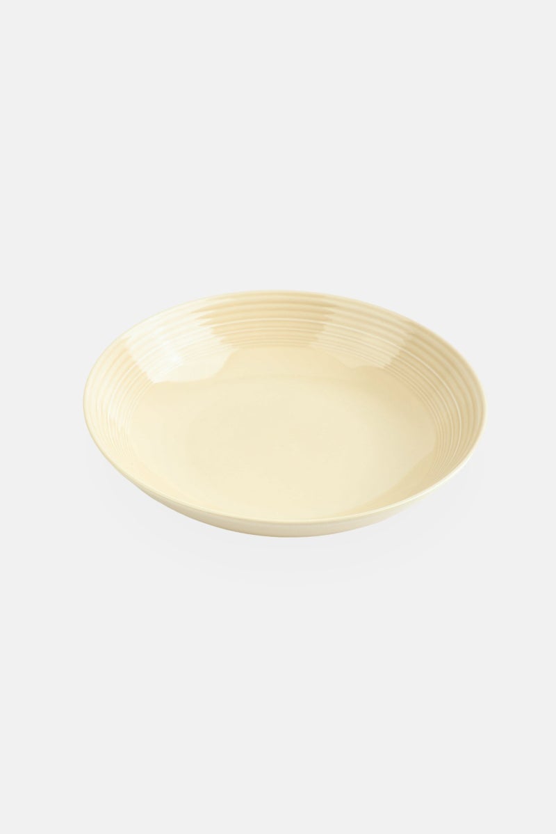 Ritzenhoff & Breker Porcelain Levi Deep Plate, Beige - Image 1