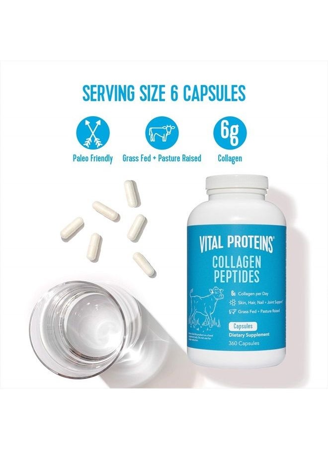 Vital Proteins Collagen Pills Supplement (Type I, III), 360 Collagen Capsules, 3300mg Serving Help Support Healthy Hair, Collagen Supplement  - Image 5