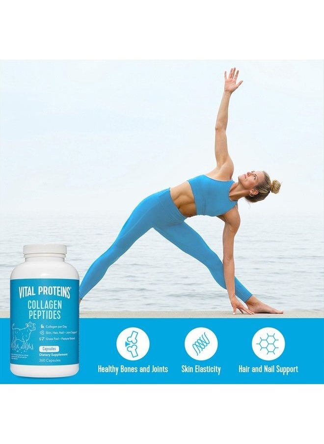 Vital Proteins Collagen Pills Supplement (Type I, III), 360 Collagen Capsules, 3300mg Serving Help Support Healthy Hair, Collagen Supplement  - Image 4