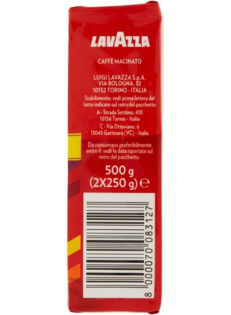 Lavazza Suerte Ground Coffee Caffe Macinato 10/10 2 X 250grams - Image 4