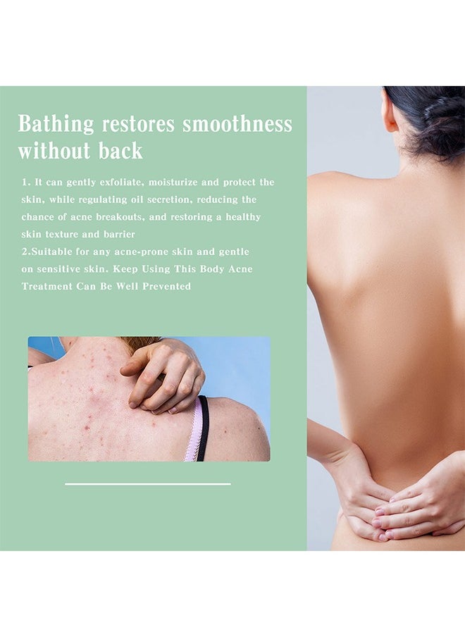 Jaysuing 120ml Back Acne Treatment Spray ,Back Acne Treatment Spray 2% Salicylic Acid Body Acne Treatment with Herbal Formula Back Acne Solution Tea Tree Oil Spray Soothing and Moisturizing Spray for Sensitive  - Image 4