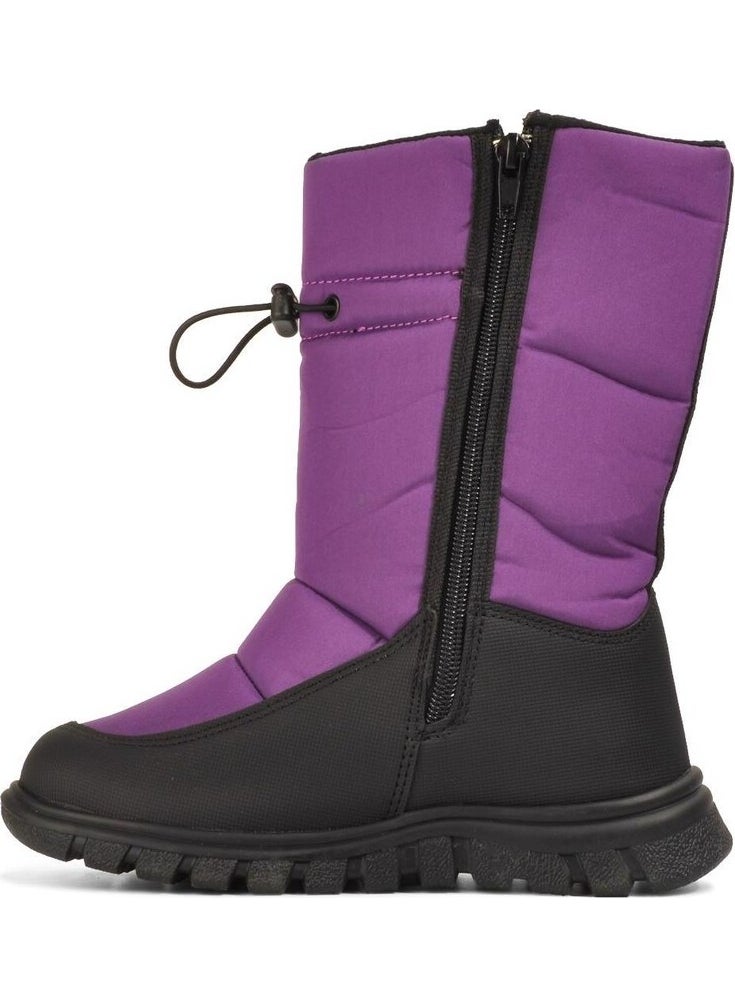 Cool Demos Purple Girls Snow Boots  - Image 2