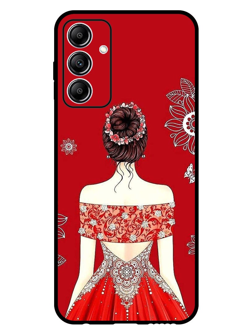 Theodor Protective Case Anti Scratch Shock Proof Bumper Cover For Samsung Galaxy A55 Cute Ladyy - Image 1