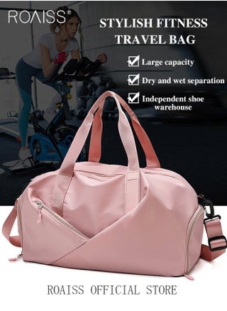 Multi Functional Large Capacity Carry on Luggage Bag Wet and Dry Separation Shoe Compartment Gym Bag Suitcase with Perfect for Short Business Trips and Travel - pzsku/Z2D4FE0AB3CC48B6C5E99Z/45/_/1721642364/8c775423-0ec4-496f-84f5-4beae29b0142