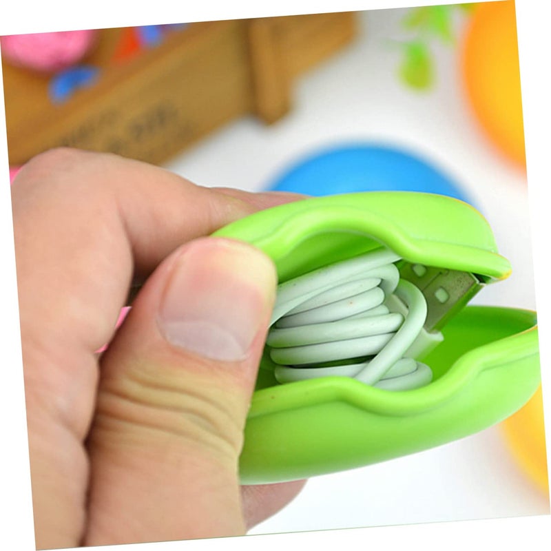 Earbuds Protective Case Cable Organizer Travel Caddy Assorted Color 7X6X3CM - Image 5