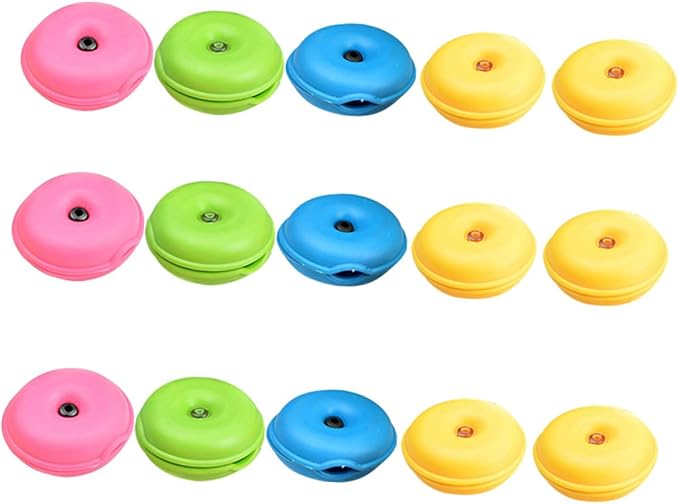 Earbuds Protective Case Cable Organizer Travel Caddy Assorted Color 7X6X3CM - Image 1