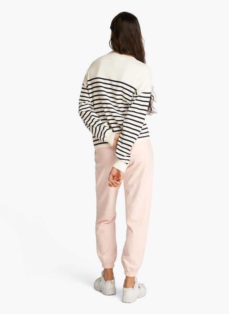 TOMMY JEANS Striped Varsity Sweater  - Image 2