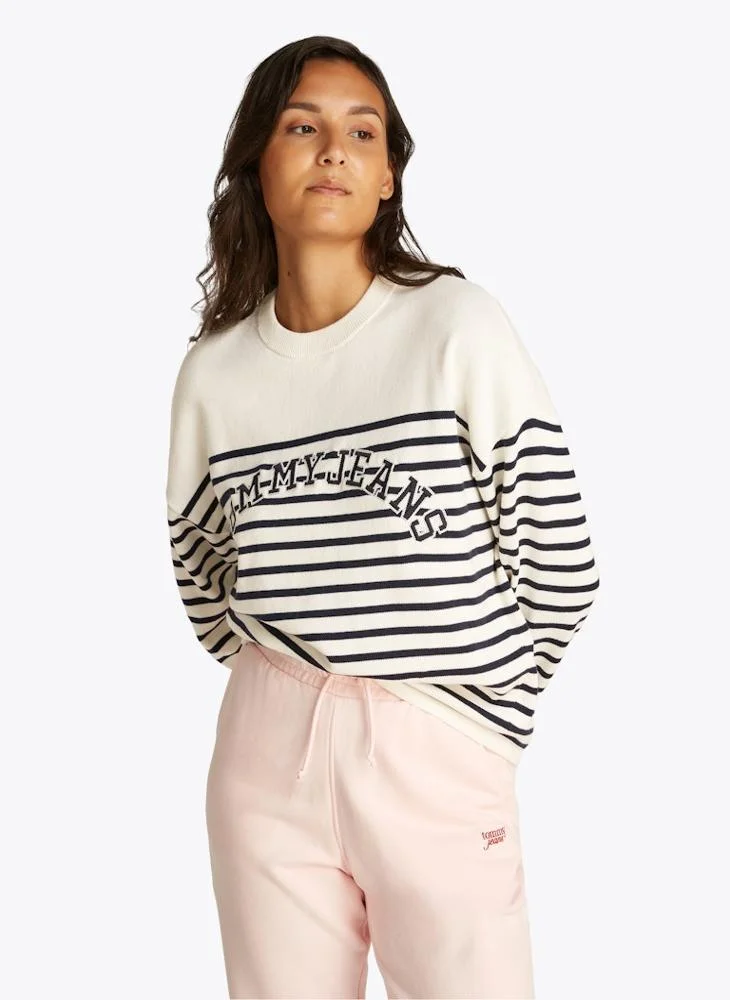 Striped Varsity Sweater