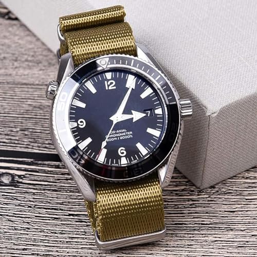 Ritche Christmas Gift Nylon Watch Strap with Heavy Buckle 18mm 20mm 22mm Premium Seat Watch Bands for Men Women, White Elephant Gifts, Stocking Stuffers for Men - Image 2