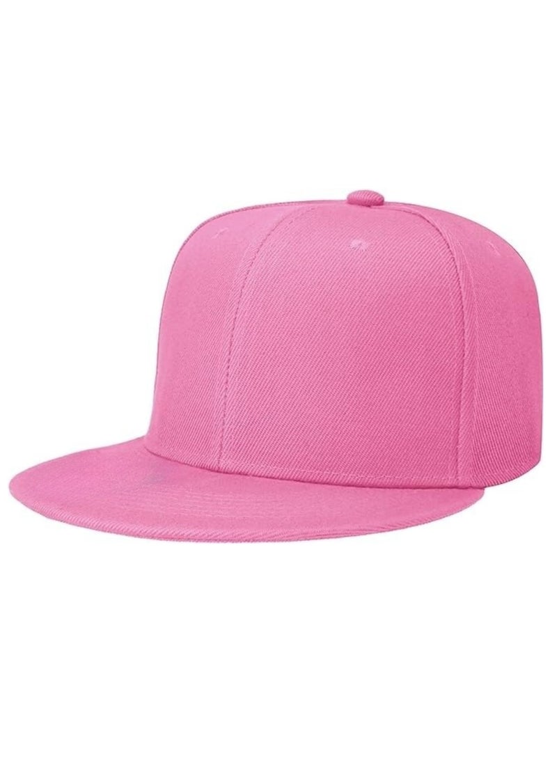 SARAOONT Snapback Flat Bim Hip-hop Hat Baseball Cap - Adjustable Unisex Dad Hat for Running, Workouts, and Outdoor Activities in All Seasons  - Image 1