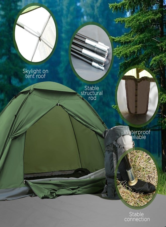 JAICOM 2 Person Camping Tent - Lightweight Backpacking Tent, Waterproof Windproof Easy Setup Hiking Tent, Suitable for Outdoor, Family, Camping, Hunting, Mountaineering Travel - Image 5