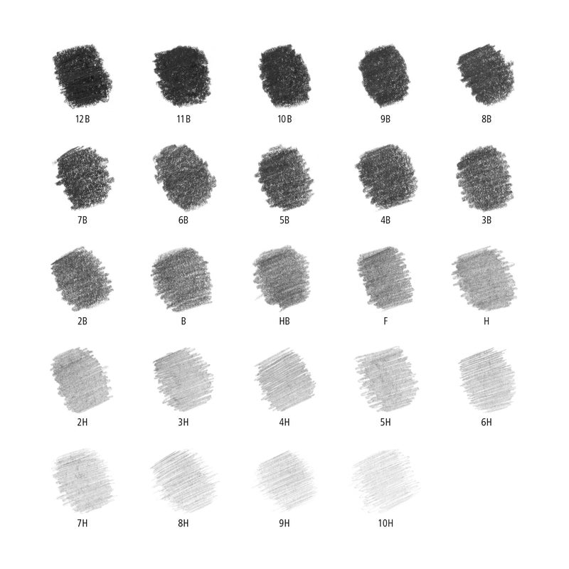 STAEDTLER Mars Lumograph HB Graphite Art Drawing Pencil, 6 Pencils - Image 3