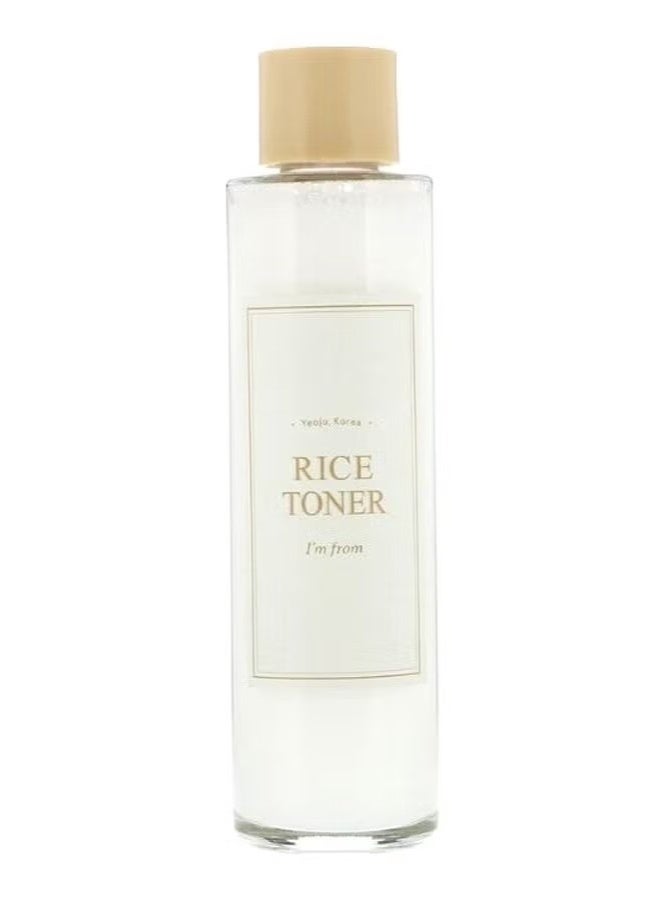 I'M FROM Rice Toner, Milky Toner for Glowing Skin, 77.78% Korean Rice, Glow Essence with Niacinamide, Hydrating for Sensitive, Dry, Dull, Combination Skin, Vegan, Fragrance Free, Glass Skin 150ml - Image 4