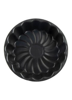 Bister Stripy Classy Flower Cake Mold Aluminium Layered with Tefloan Coating, Drak Red Color  - Image 4