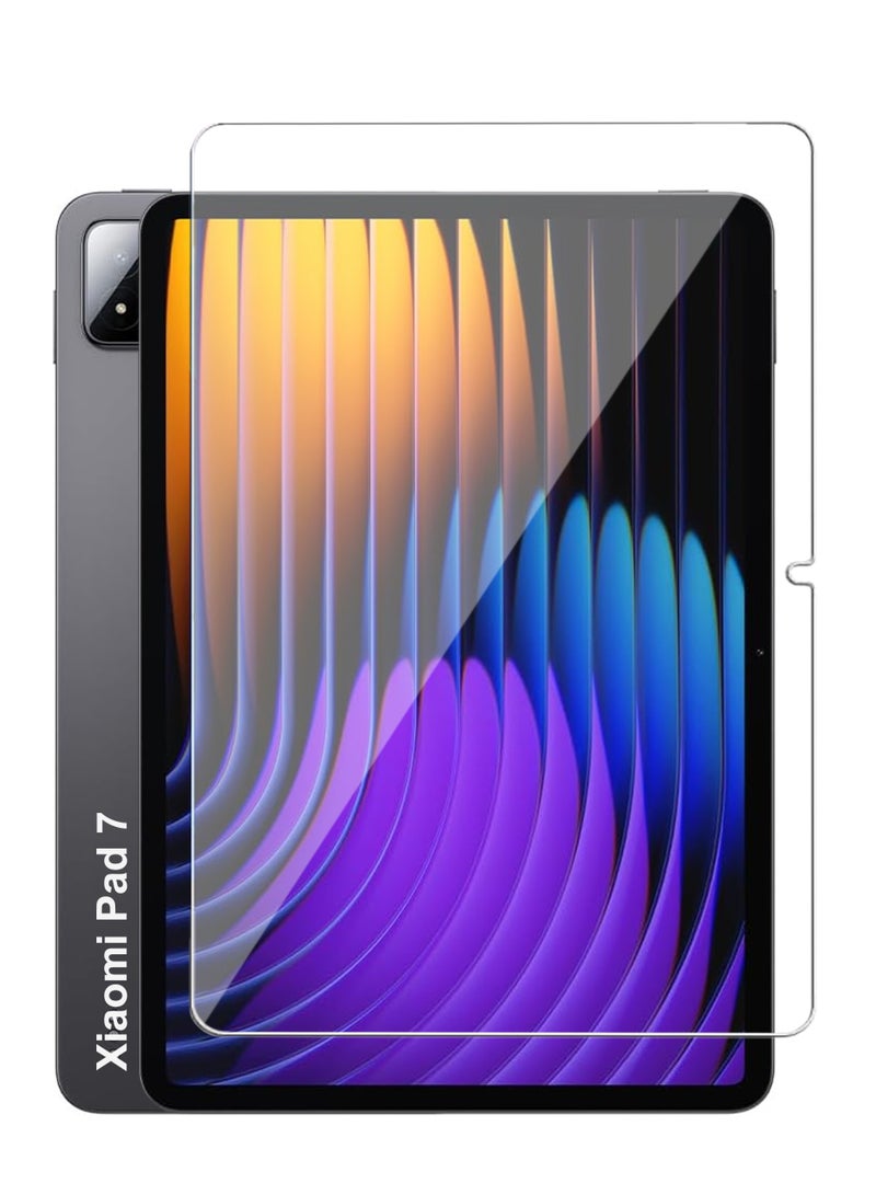 Xiaomi Pad 7 Screen Protector, HD Clarity Tempered Glass Screen Protector Film Scratch Resistant Bubble Free, High Transparency, Delicate Touch Screen Protector For Xiaomi Pad 7 - Image 1