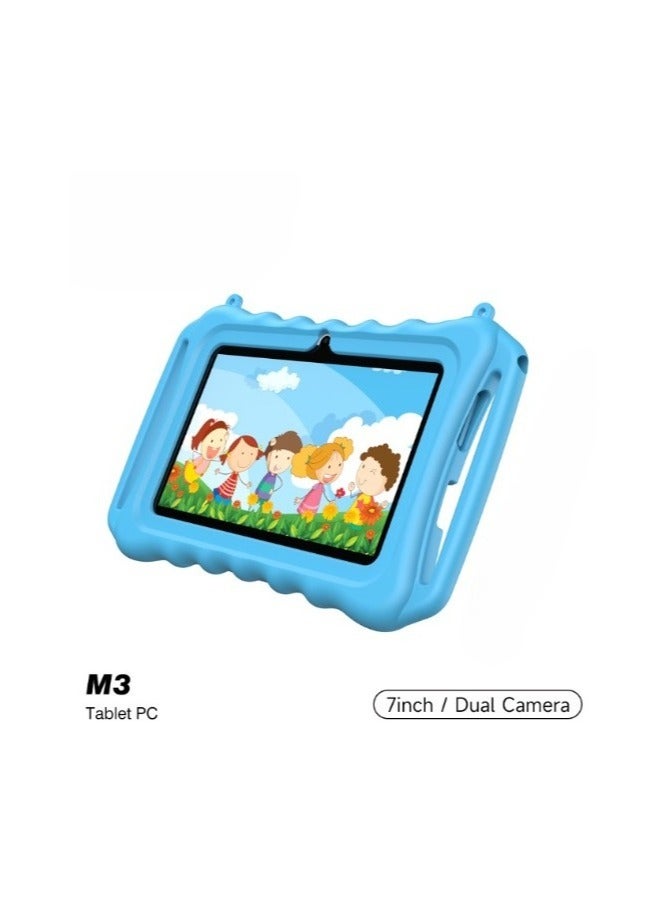 REBENUO M3 children's tablet with a 7-inch screen, supports 5G Wi-Fi, 4GB RAM and 64GB storage space - Image 1