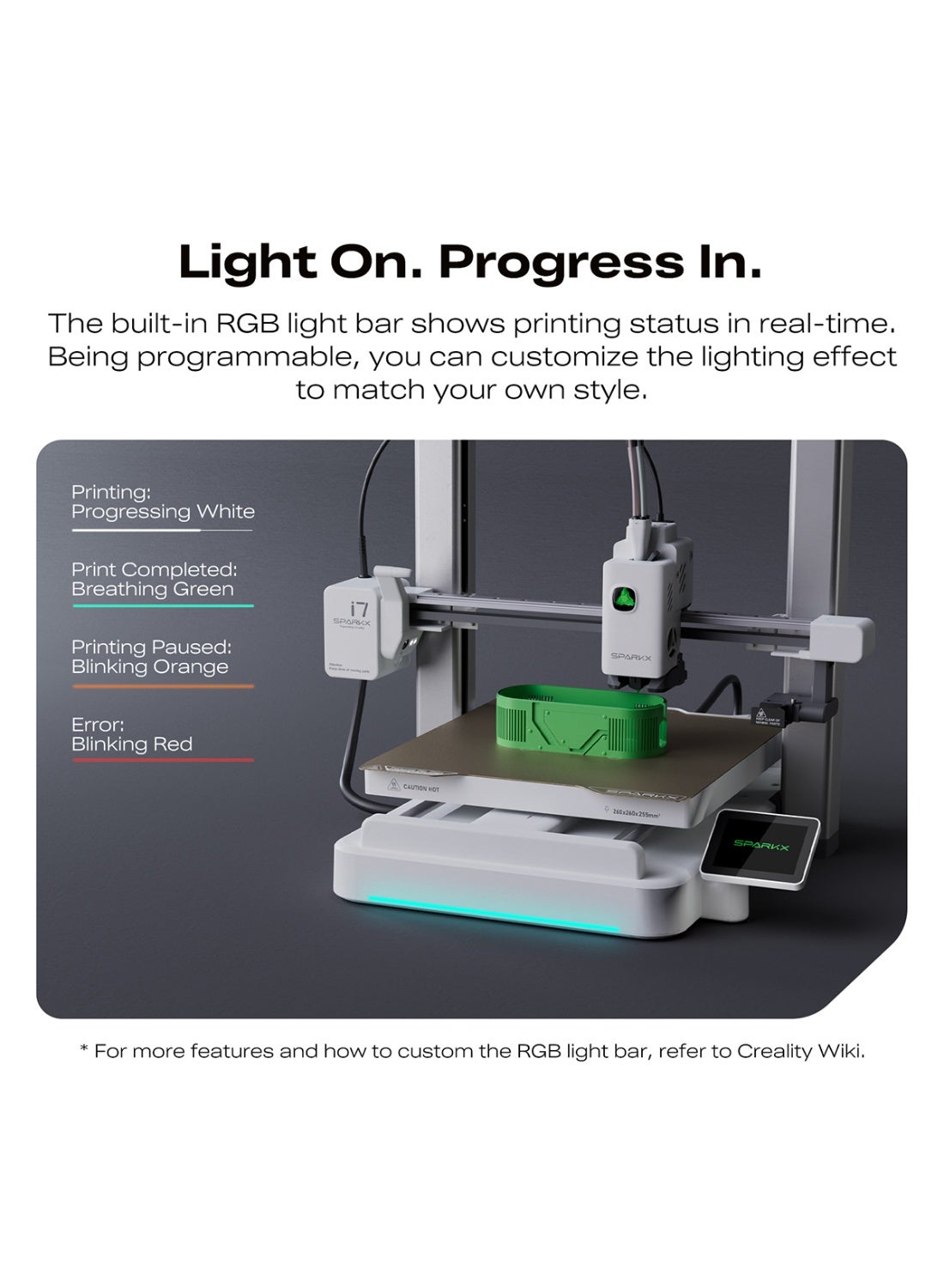 Creality Sparkx I7 Combo 3D Printer