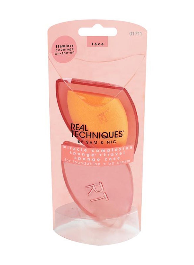 Miracle Complexion Sponge + Travel Case Multicolour