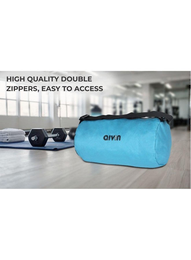AIVIN Small Duffle Bag - Sky Blue, 13L Gym Bag with Adjustable Strap - Image 2