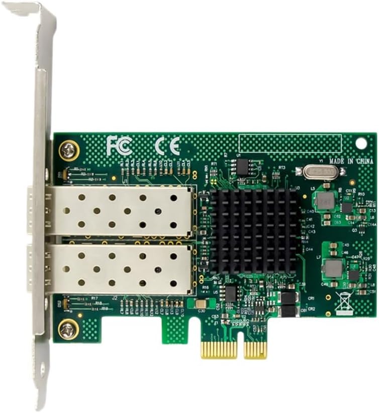 محول بطاقة شبكة جيجابت ليفي ثنائي المنفذ LC لـ 82576 - Image 2