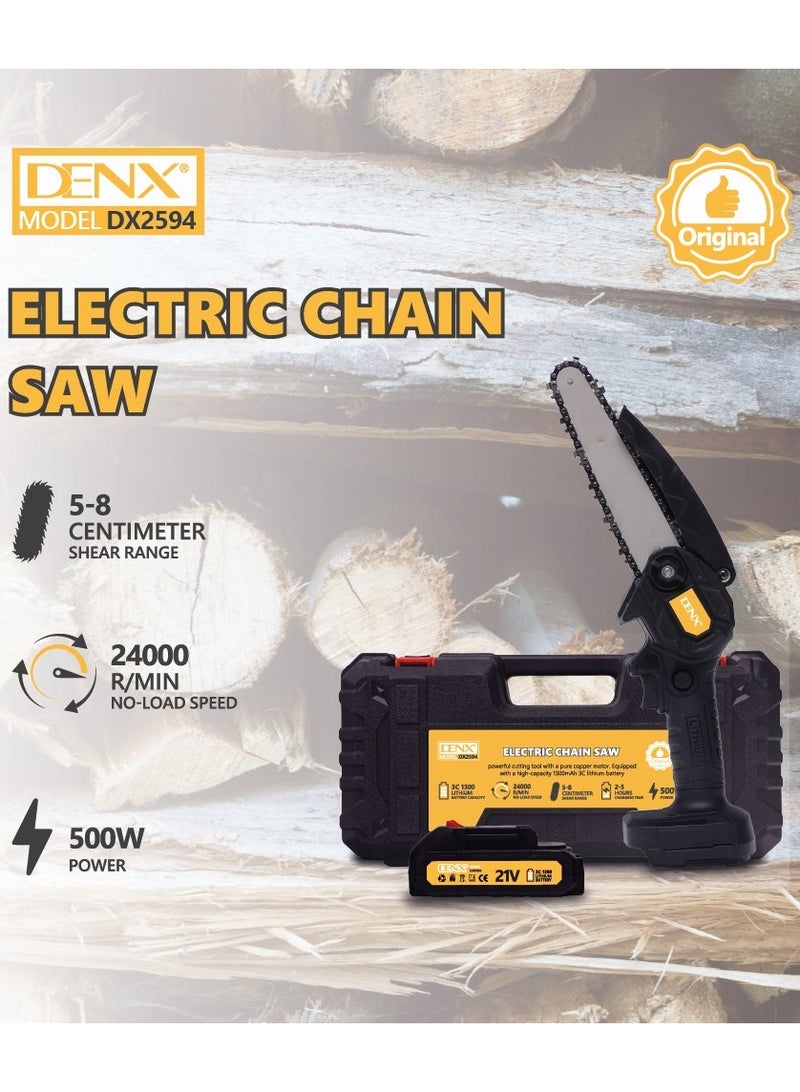 Denx Portable Electric Saw for Wood Cutting Tree Branch Trimming Wood Cutting Gardening - Image 5