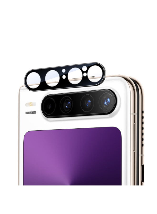 Blueo Lens Film For Huawei Purax, Full Coverage Anti-Glare High Definition Protective Film For Purax Rear Camera, Black - Image 5