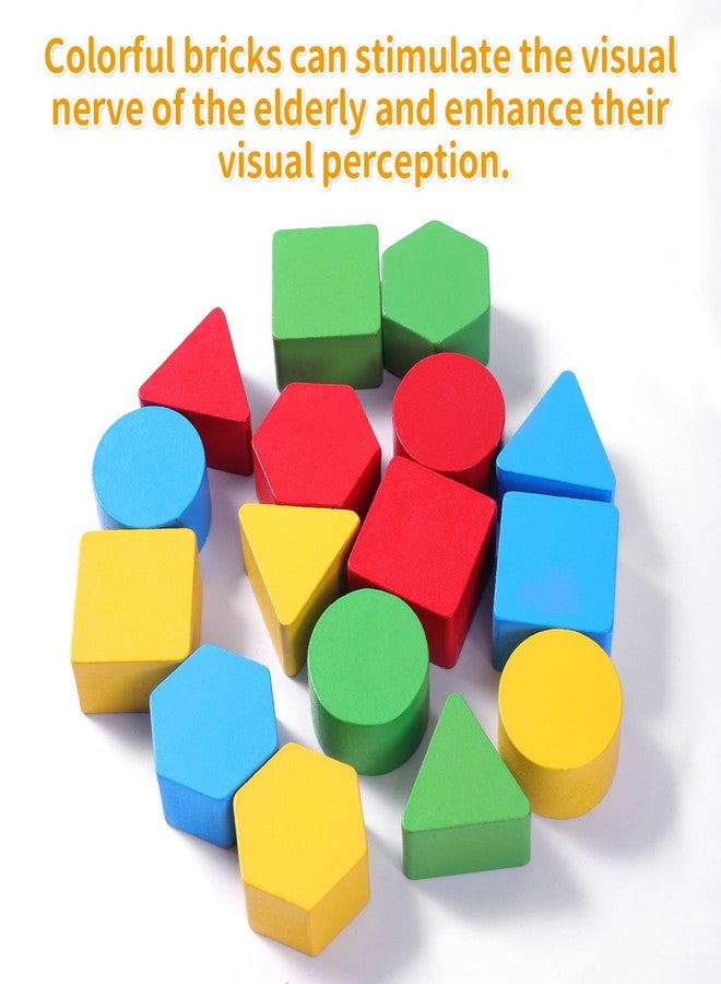 lefeke Puzzles Gifts for Dementia Seniors Patients,Memory Activities for Seniors with Dementia,Dementia Geometric Cognitive Products for Alzheimers Elderly - Image 5