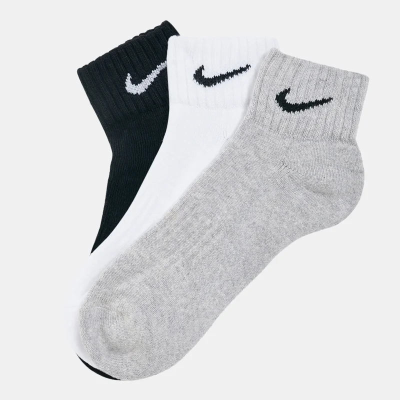 Value Quarter Socks (3 Pack)