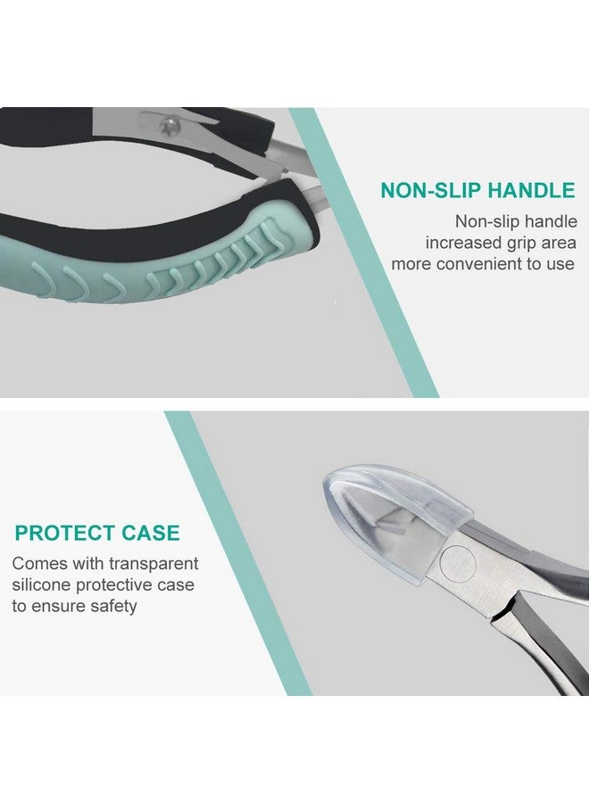 IVON IVON Cuticle Trimmer, Non-Slip Professional Cuticle Nipper Stainless Steel Cutter - Image 4