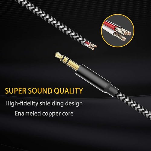 LecLooc USB C to 3.5mm Audio Aux Jack Cable 4FT, Type C to 3.5mm HiFi Aux Cord for iPhone 16 15 Pro Max 15 Pro 15 Plus, Google Pixel 9 8 7 6 Pro 5,Galaxy S24 S23 Ultra S22 S21 Note 20, OnePlus 7T 8Pro - Image 5