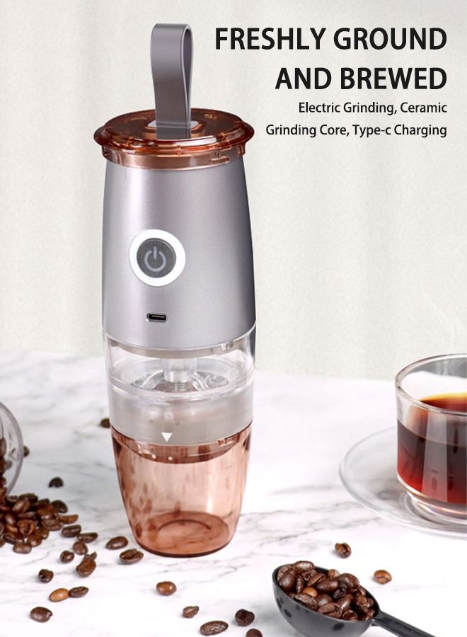 Arabest Portable Coffee Grinder, Rechargable Coffee Grinder Coffee/Espresso Grinder - Image 4