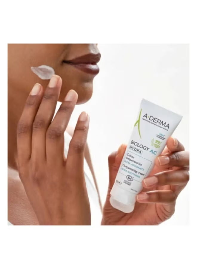 A-Derma Biology AC Hydra Ultra-Soothing Compensating Cream 40ml - Image 2