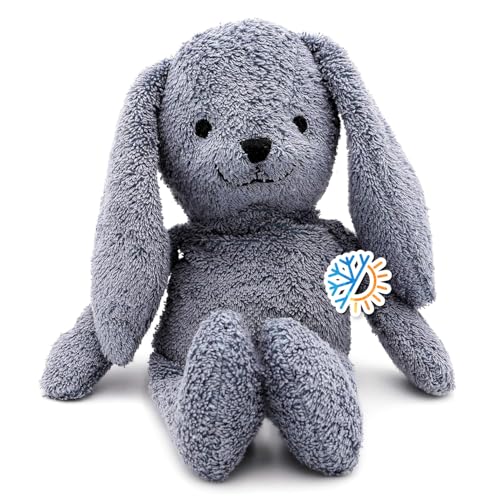 Thermal-Aid® (Baxter The Bunny) – Washable Heating Pad & Ice Pack for Kids – Microwave & Freezer Safe, Plush Hot/Cold Pack with Natural Corn Filling – Reusable Comfort - Image 1