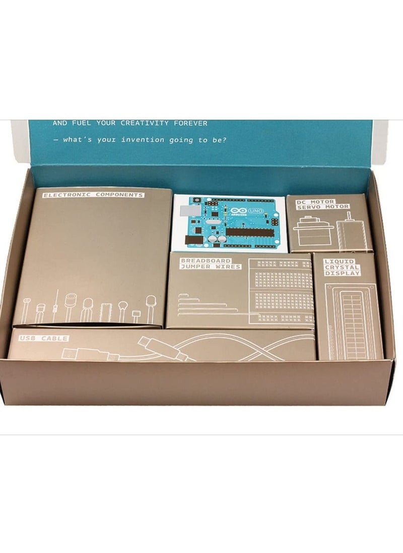 Arduino - Original Arduino Starter Kit for beginner K000007 English projects book - Image 1