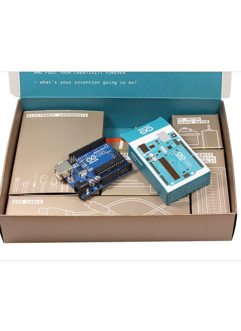 Arduino - Original Arduino Starter Kit for beginner K000007 English projects book - Image 1