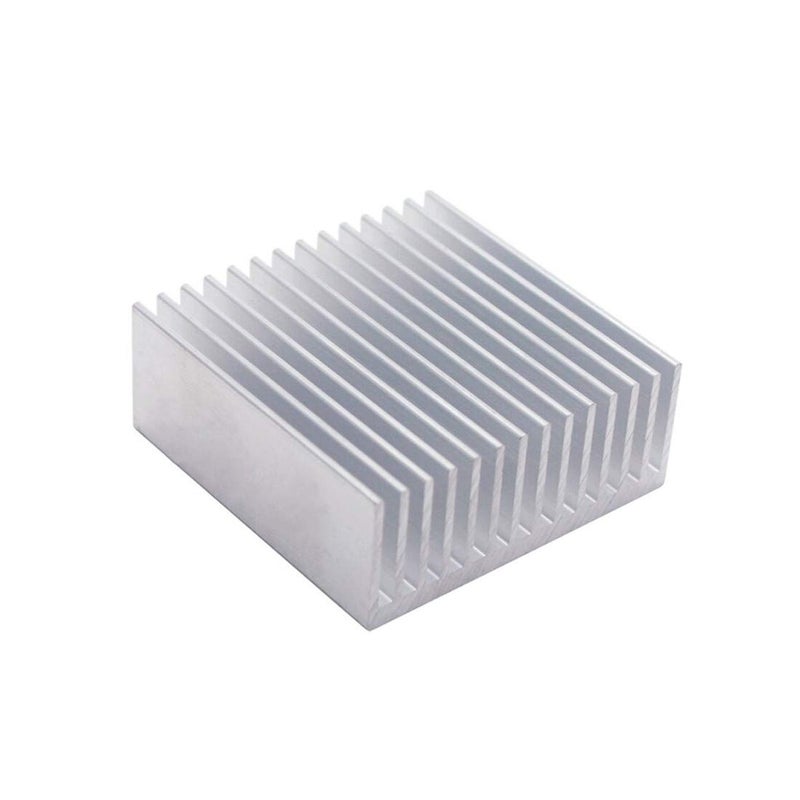 bnafes 4pcs Aluminum Heatsink Chipset Heat Radiator Cooling Fin Heatsink 50mm (L) x 50mm(W) x 20mm(H) Silver Tone - Image 3