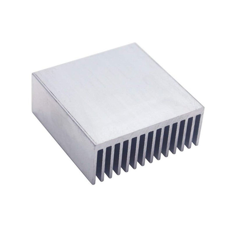 bnafes 4pcs Aluminum Heatsink Chipset Heat Radiator Cooling Fin Heatsink 50mm (L) x 50mm(W) x 20mm(H) Silver Tone - Image 4