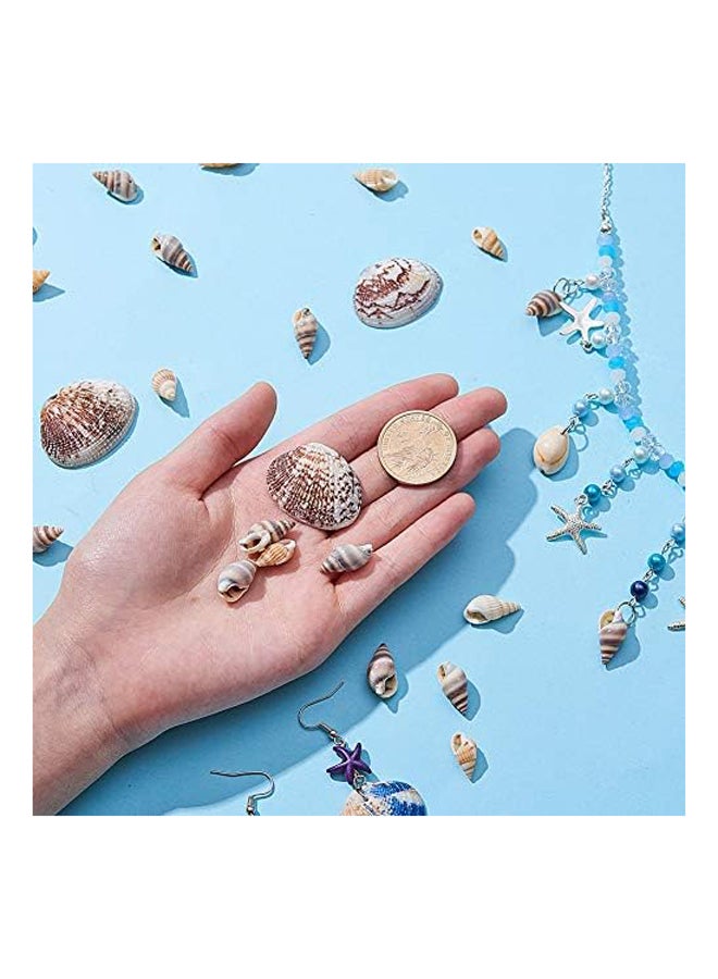 200g Seashell Charms, Ocean Beach Fairies Spira  - Image 4