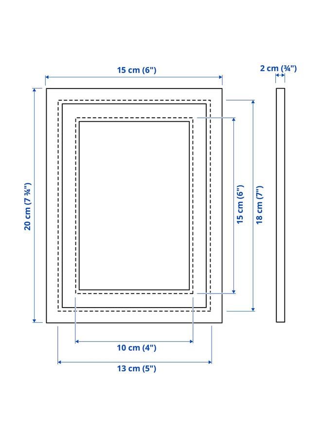 Zaboon Frame, white, 13x18 cm - Image 5