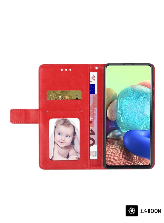 Zaboon Protective Case Cover For OPPO Reno2 Z / Reno2 F Y Stitching Horizontal Flip Leather - Image 3