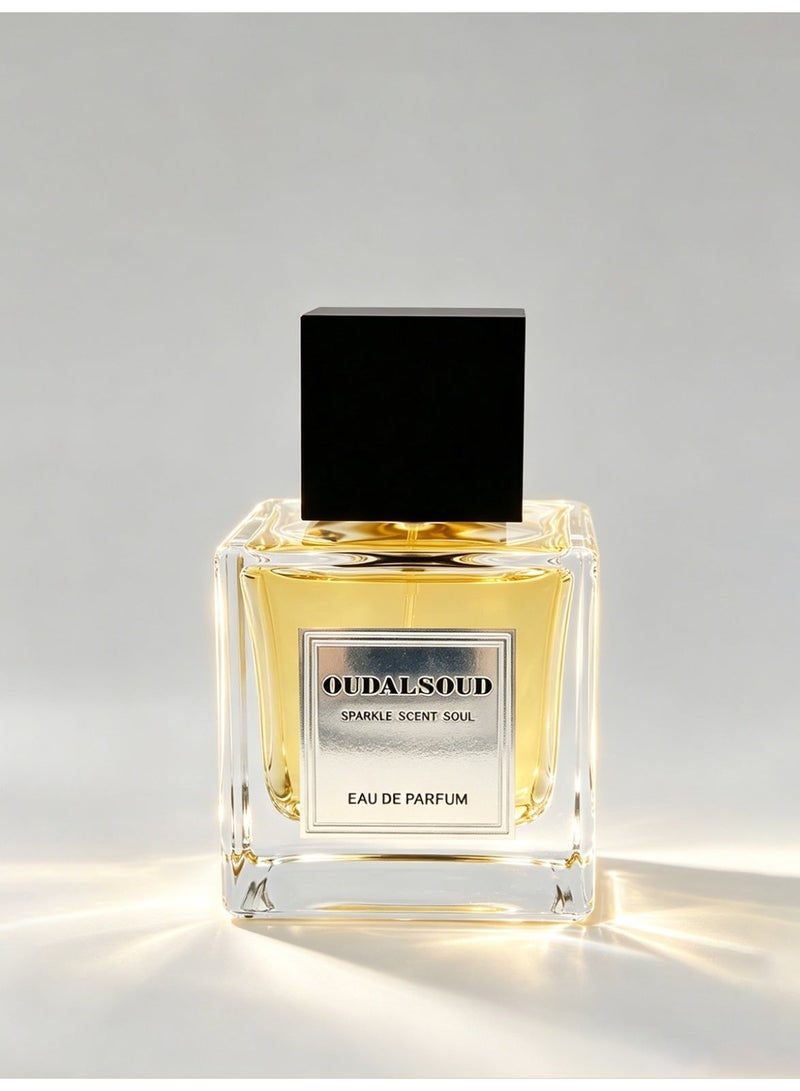 OUDALSOUD/Amber Oud Eau De Parfum | 40% Concentrated | Long Lasting Over 8 Hours | Premium Arabian Woody Aromatic Scent | Luxury Gift Box For Valentine & Ramadan - Image 3