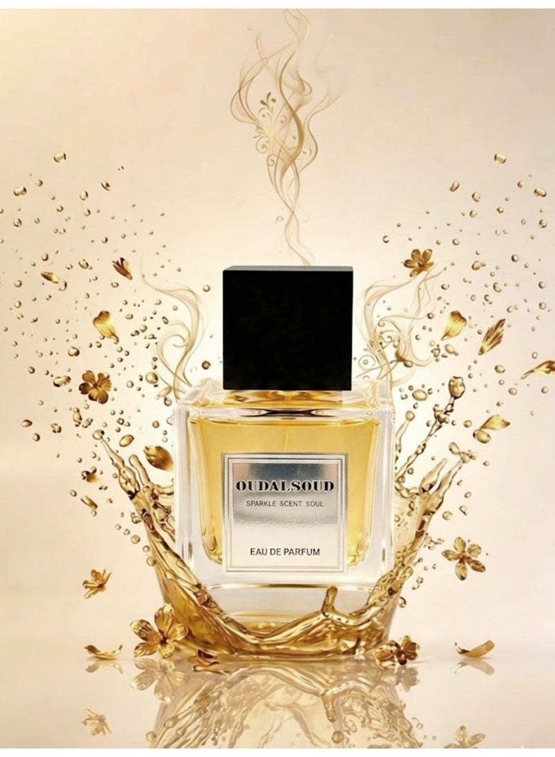 OUDALSOUD/Amber Oud Eau De Parfum | 40% Concentrated | Long Lasting Over 8 Hours | Premium Arabian Woody Aromatic Scent | Luxury Gift Box For Valentine & Ramadan - Image 2