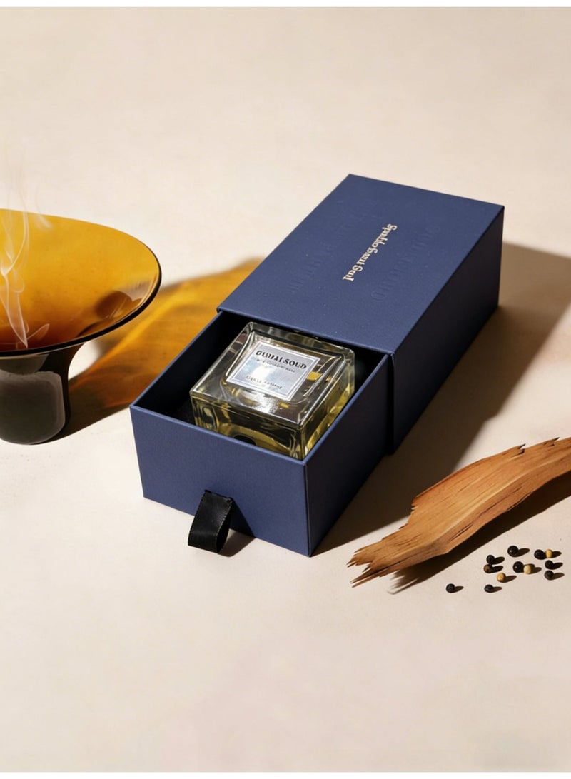 OUDALSOUD/Amber Oud Eau De Parfum | 40% Concentrated | Long Lasting Over 8 Hours | Premium Arabian Woody Aromatic Scent | Luxury Gift Box For Valentine & Ramadan - Image 5