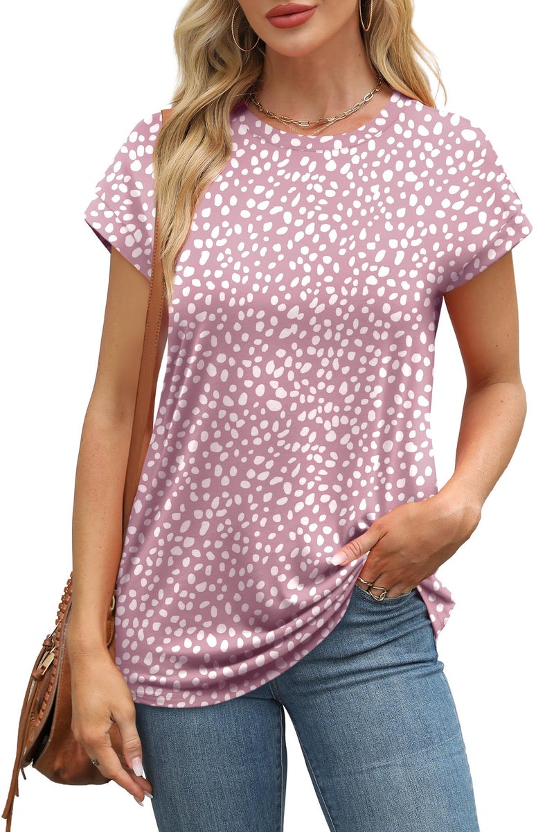Alaroo Womens Summer Tops 2026 Trendy Tshirts Shirts Teacher Outfits Beach Vacation Clothes Floral Boho Hawaiian Print 24 XL - Image 2