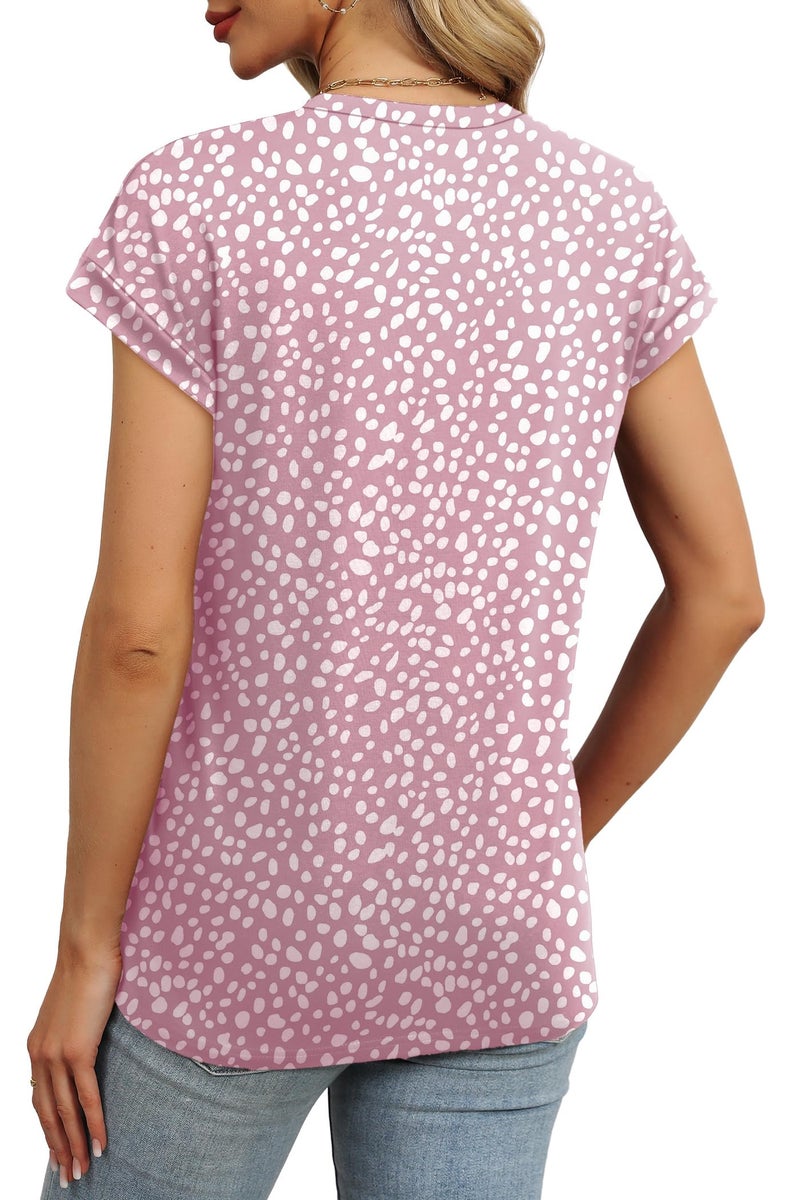 Alaroo Womens Summer Tops 2026 Trendy Tshirts Shirts Teacher Outfits Beach Vacation Clothes Floral Boho Hawaiian Print 24 XL - Image 4