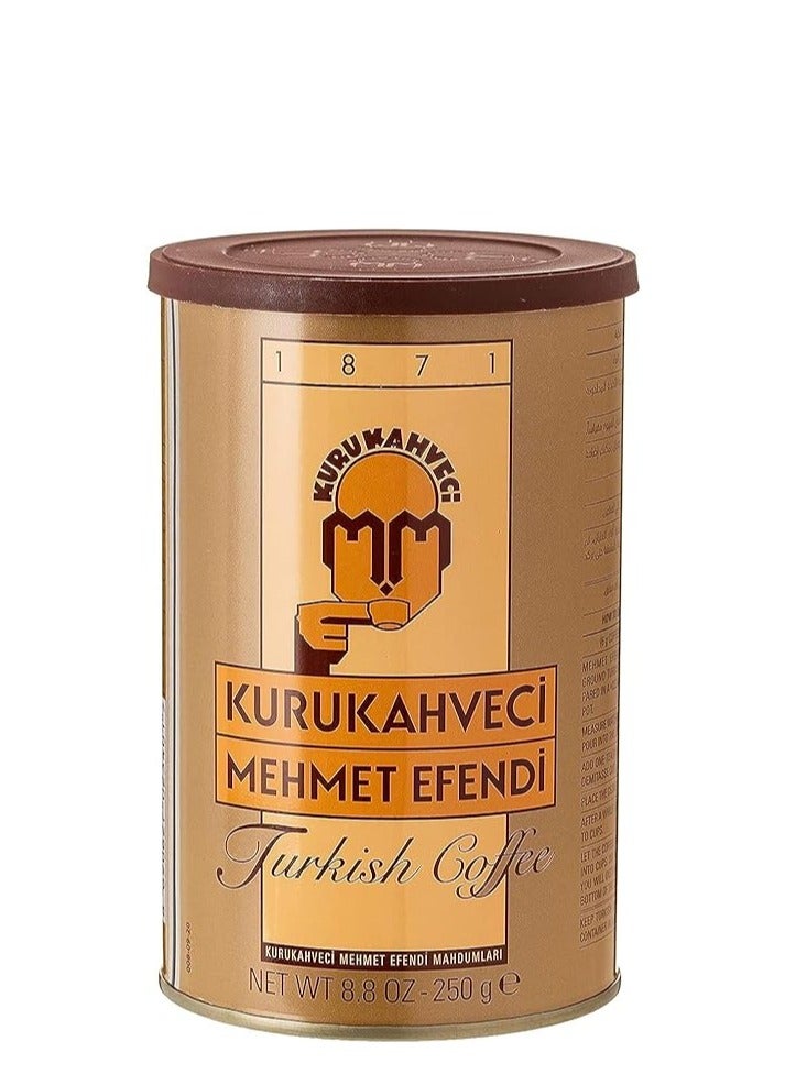 KURUKAHVECI MEHMET EFENDI Mehmet Efendi Turkish Coffee 250grams - Image 1
