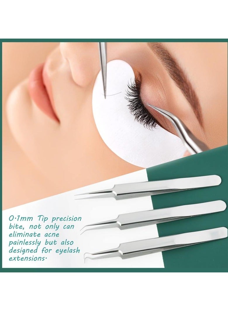 Generic Blackhead Removal Tool, 15 PCS Acne Tool Kit, Used for Acne Blackhead Tools, Advanced Professional Stainless Steel Acne Removal Tool with Metal Box  - Image 4