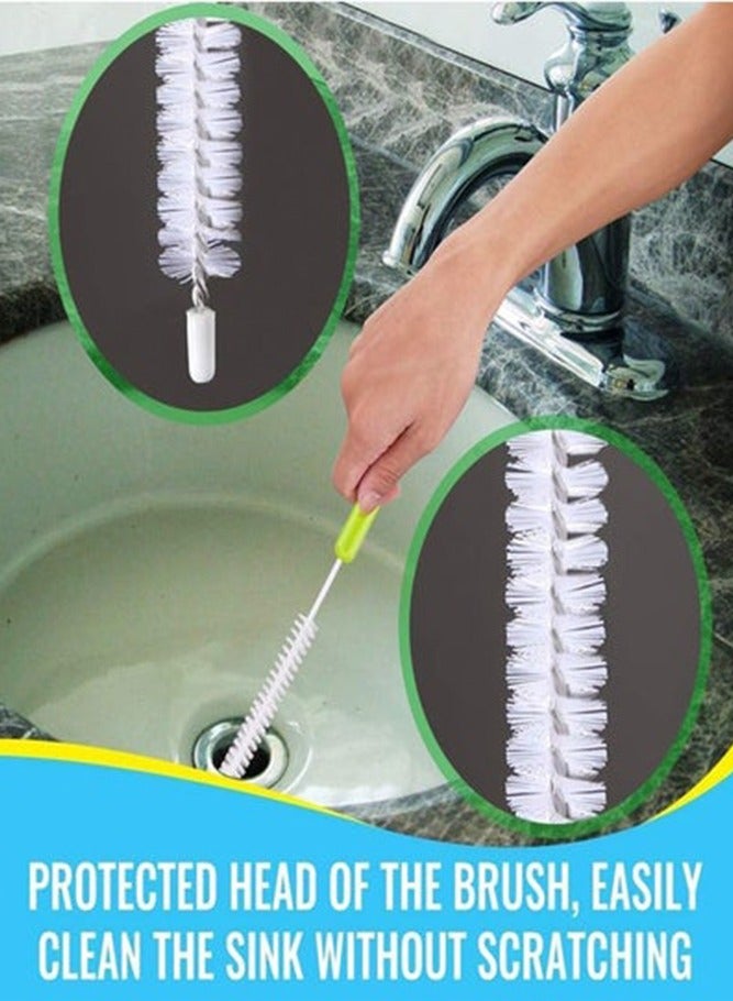 BELLSBERRY 5-Piece Bottle Brush Cleaning Set – Long-Lasting Nylon Brushes for Bottles, Straws and More  - Image 5