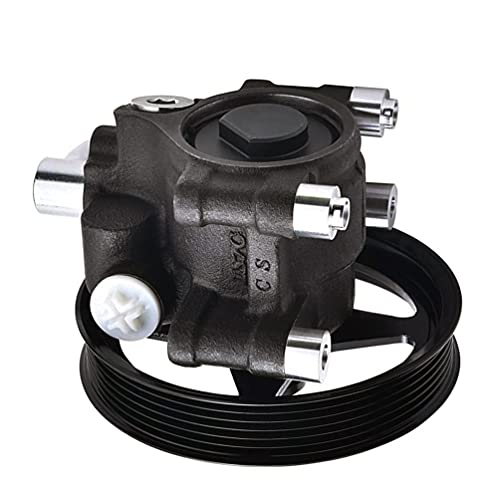 AUQDD 20-312P1 Power Steering Pump (For 4.6L/5.4L V8) Compatible With 03-06 Ford Expedition /04-08 F-150/06-08 Lincoln Mark LT 03-06 Navigator (Power Assist Pump Replace 20-312 96-312 6L3Z3A674B) - Image 4