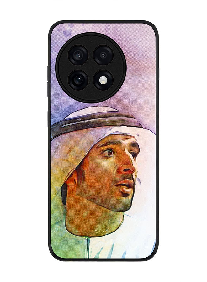 Stylizedd For OnePlus 13R / Ace 5 Pro Case,Slim fit Camera Protection, Shockproof Thin Phone cover  -  Fazza Sheikh Hamdan